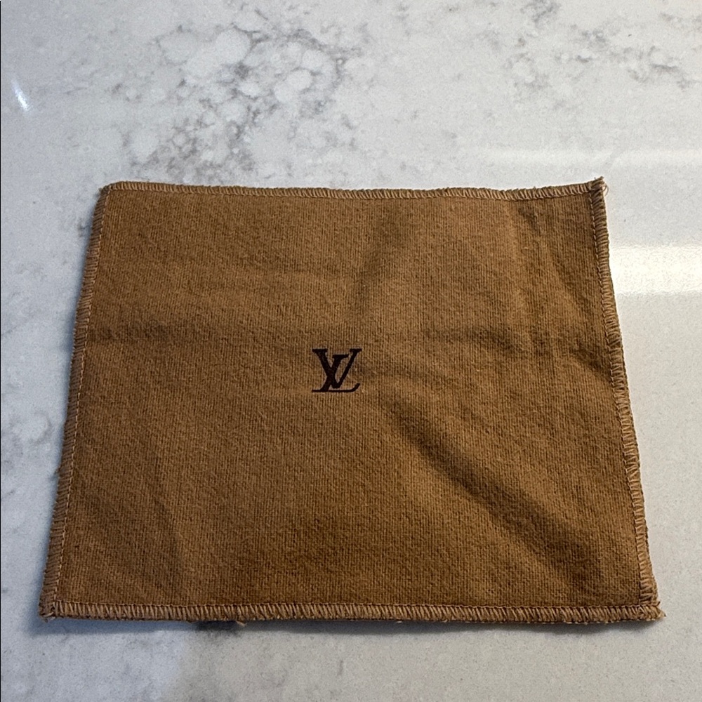 LV Dust Bag Brown 6x5 RARE